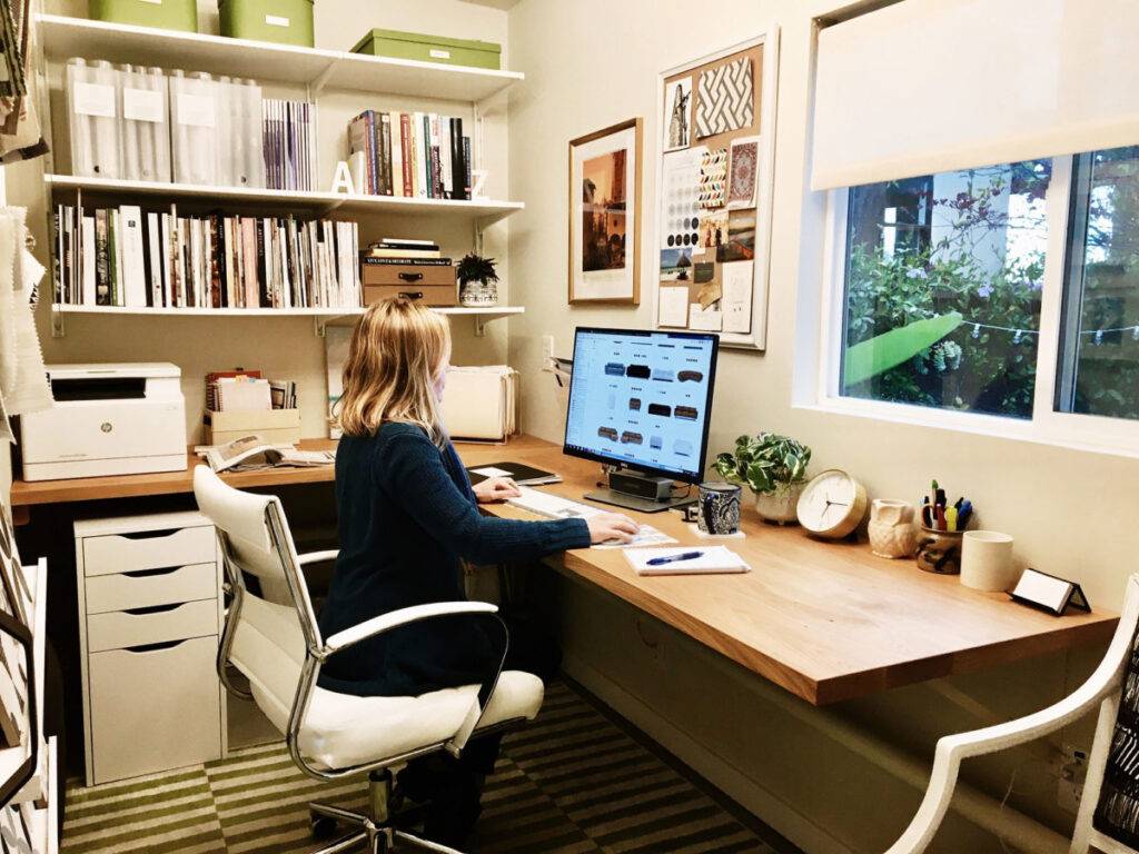 How To Create A Designated Work Space In Your Home
